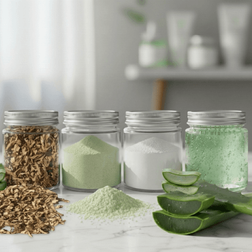 Premium Aloe Products Display